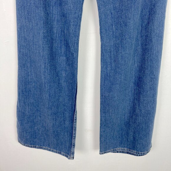 NWT Subdued Wide Leg Jeans Ripped Distressed High Rise Size 2 NEW - Picture 9 of 11